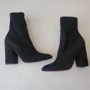 NWT Valentino Suede Stretch Booties